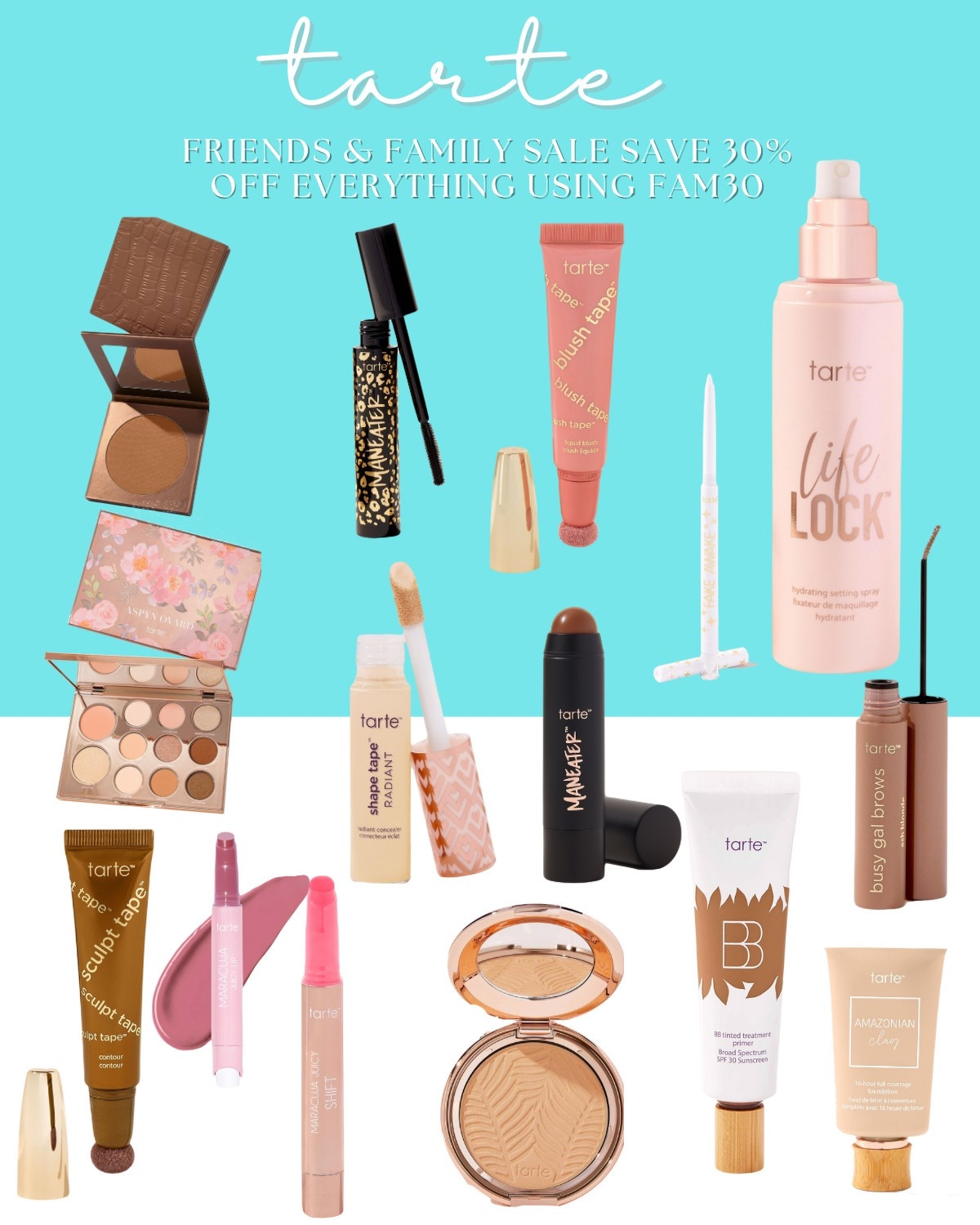 Tarte Friends & Family Sale Must Haves 

#LTKSaleAlert #LTKBeauty