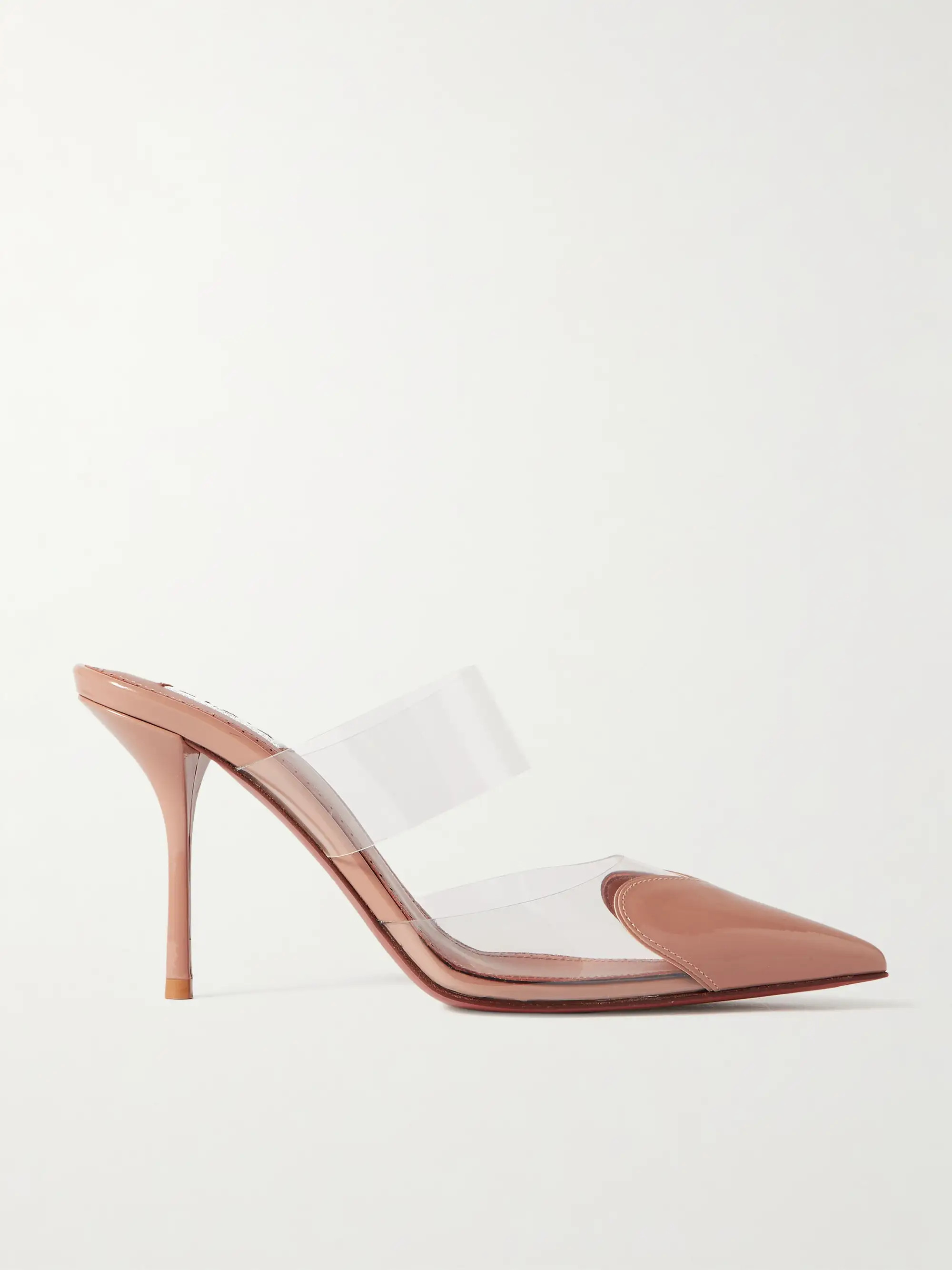 Cœur 90 PU and patent-leather pumps | NET-A-PORTER (UK & EU)