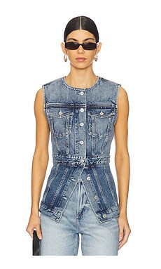 Citizens of Humanity Idalene Vest in Terrace from Revolve.com | Revolve Clothing (Global)