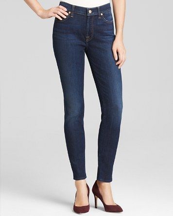 7 For All Mankind Jeans The Ankle Skinny in Dark Royale Rinse | Bloomingdale's (US)