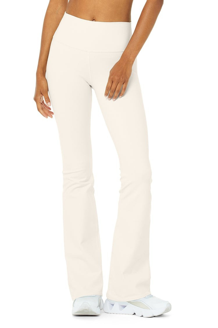 Airbrush High-Waist Bootcut Legging - Ivory | Alo Yoga (US)