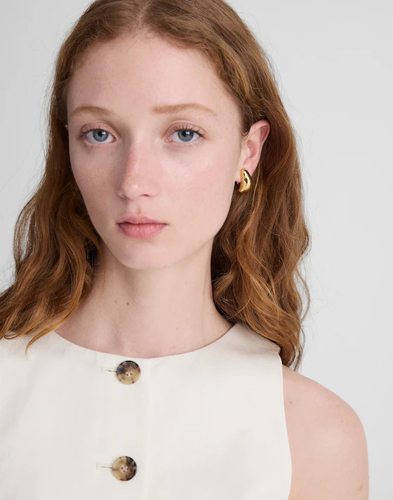 Sculptural Droplet Statement Earrings | Madewell