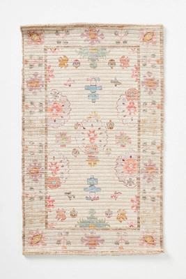 Malthe Cotton Printed Bath Mat | Anthropologie (US)
