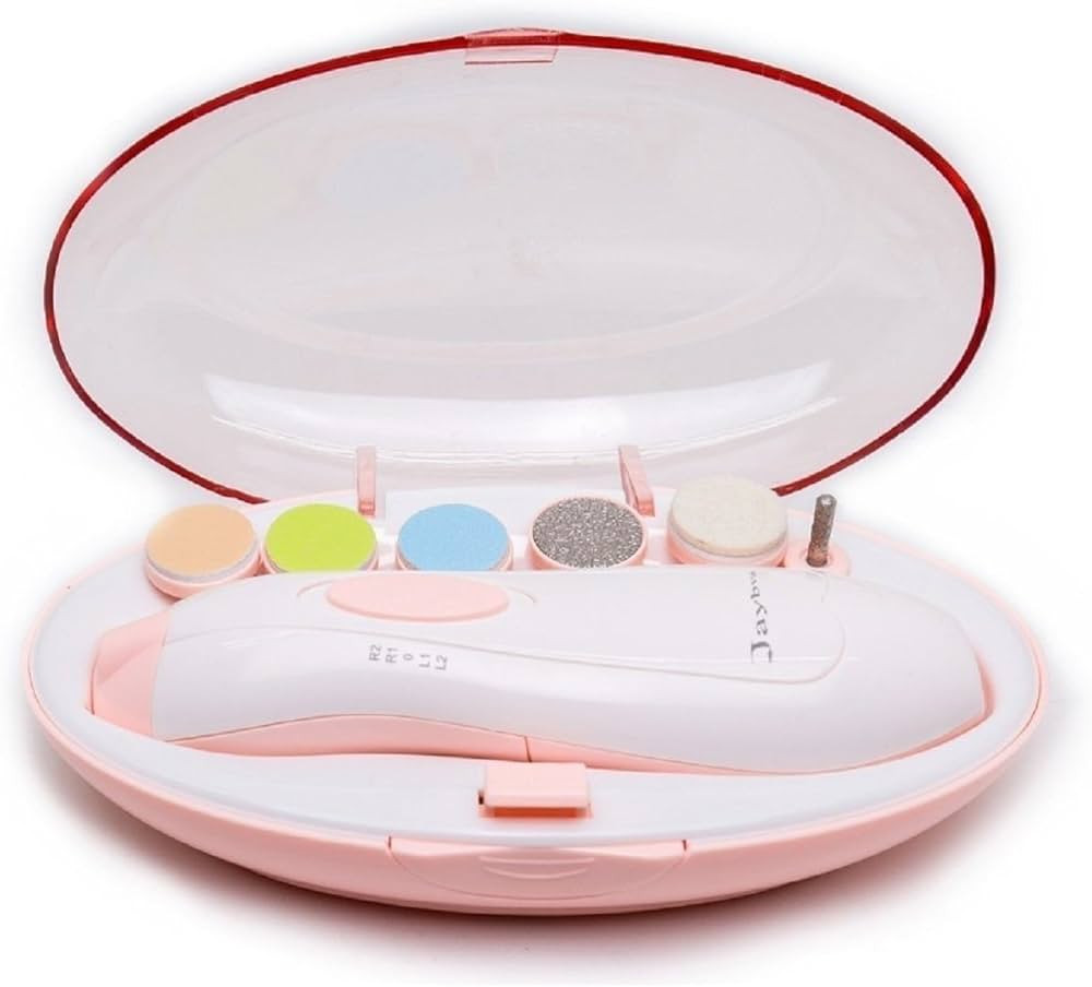 Baby Nail File Electric Baby Nail Trimmer - Jaybva Safe Baby Nail Clippers Cutter for Newborn Chi... | Amazon (US)
