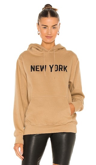 New York Hoodie in Nude | Revolve Clothing (Global)