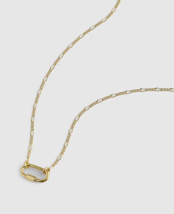 Dainty Carabiner Necklace | Madewell