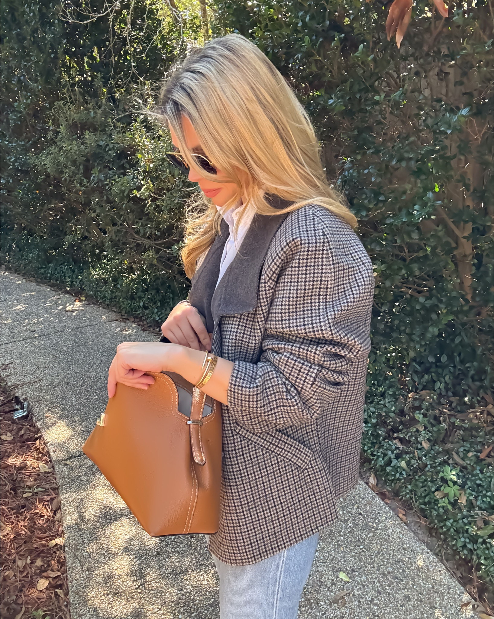 Fall Jacket 
Plaid jacket, fall jacket, favorite daughter, fall outfit, classic outfit, mom outfit, ballet flats, jeans, denim, straight leg denim, white button down

#LTKSeasonal #LTKItBag #LTKShoeCrush