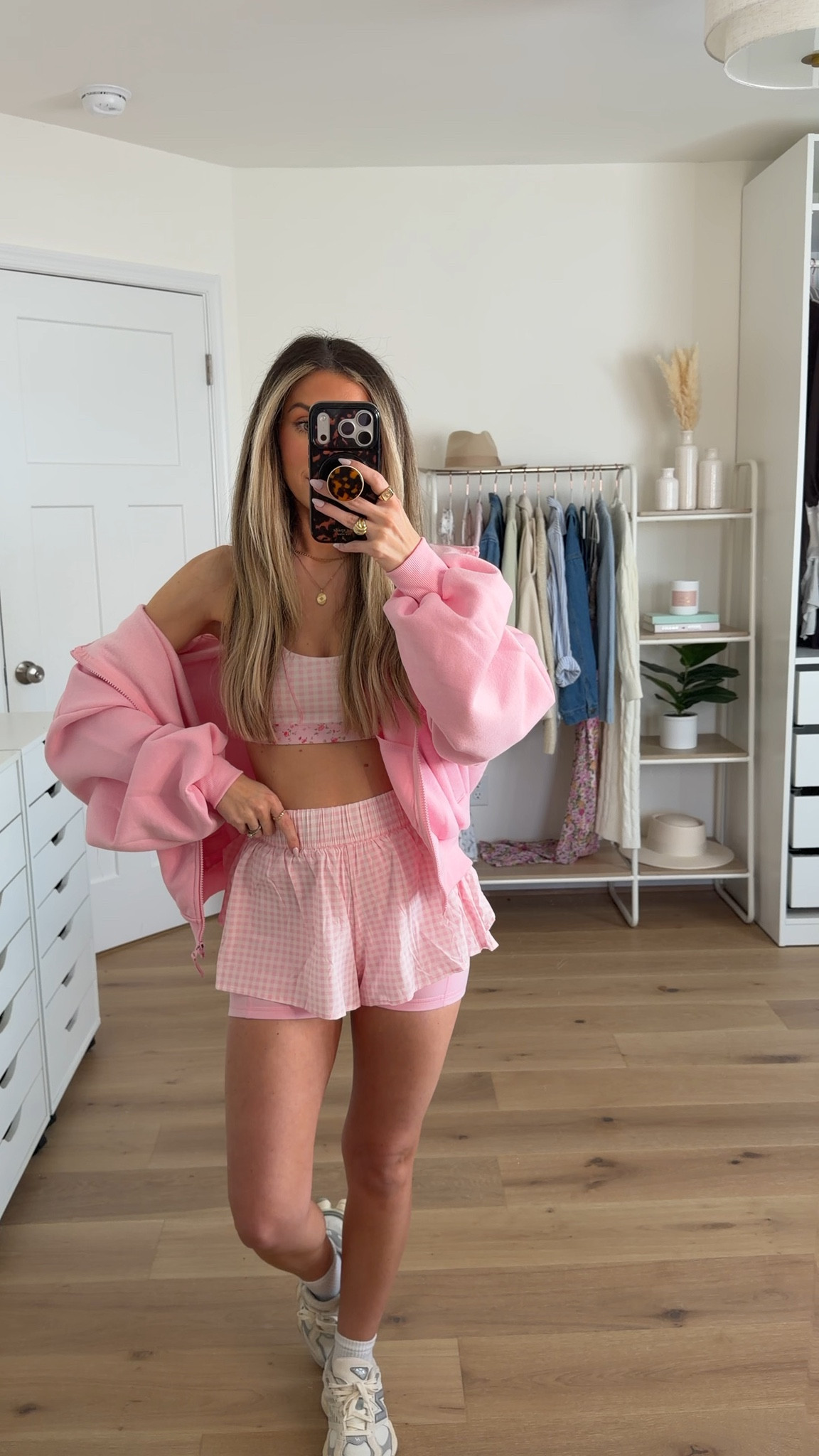 pink target workout set — this is so cute for working out, walks, errands, coffee run etc! Size xs in everything!

#LTKootd #LTKfitnessgoals #LTKActive