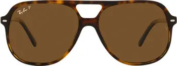 Ray-Ban 56mm Polarized Square Sunglasses | Nordstrom | Nordstrom