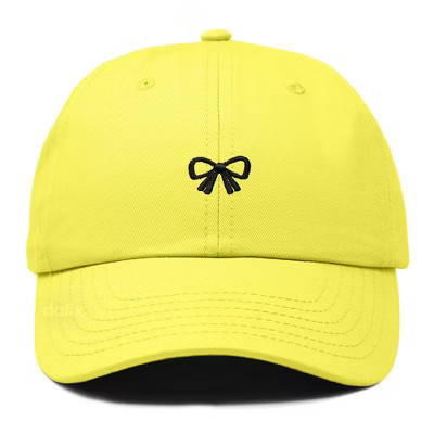 Dalix Bow Dad Cap in Yellow | Target