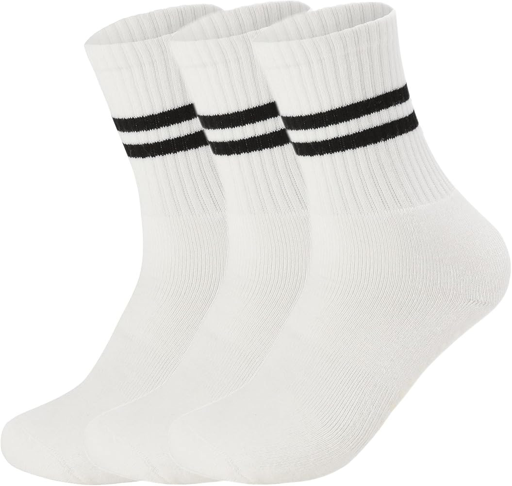 Flydo Pilates Grippy Socks with Grips for Women Yoga Non Slip Long Socks for Pure Barre, Ballet,D... | Amazon (US)