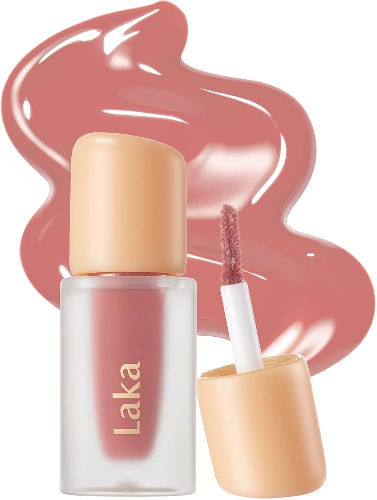 Laka Fruity Glam Lip Tint Mini, 1.9g/0.07oz, Glowing Lip Stain with Wide Color Spectrum, Hydratin... | Amazon (US)