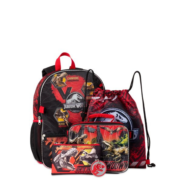 Jurassic World 5 Piece Backpack Set | Walmart (US)