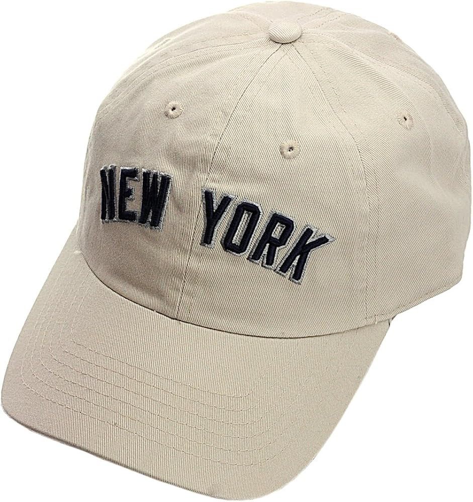 NYFASHION101 Unisex NYC New York City Embroidered Adjustable Low Profile Cap | Amazon (US)