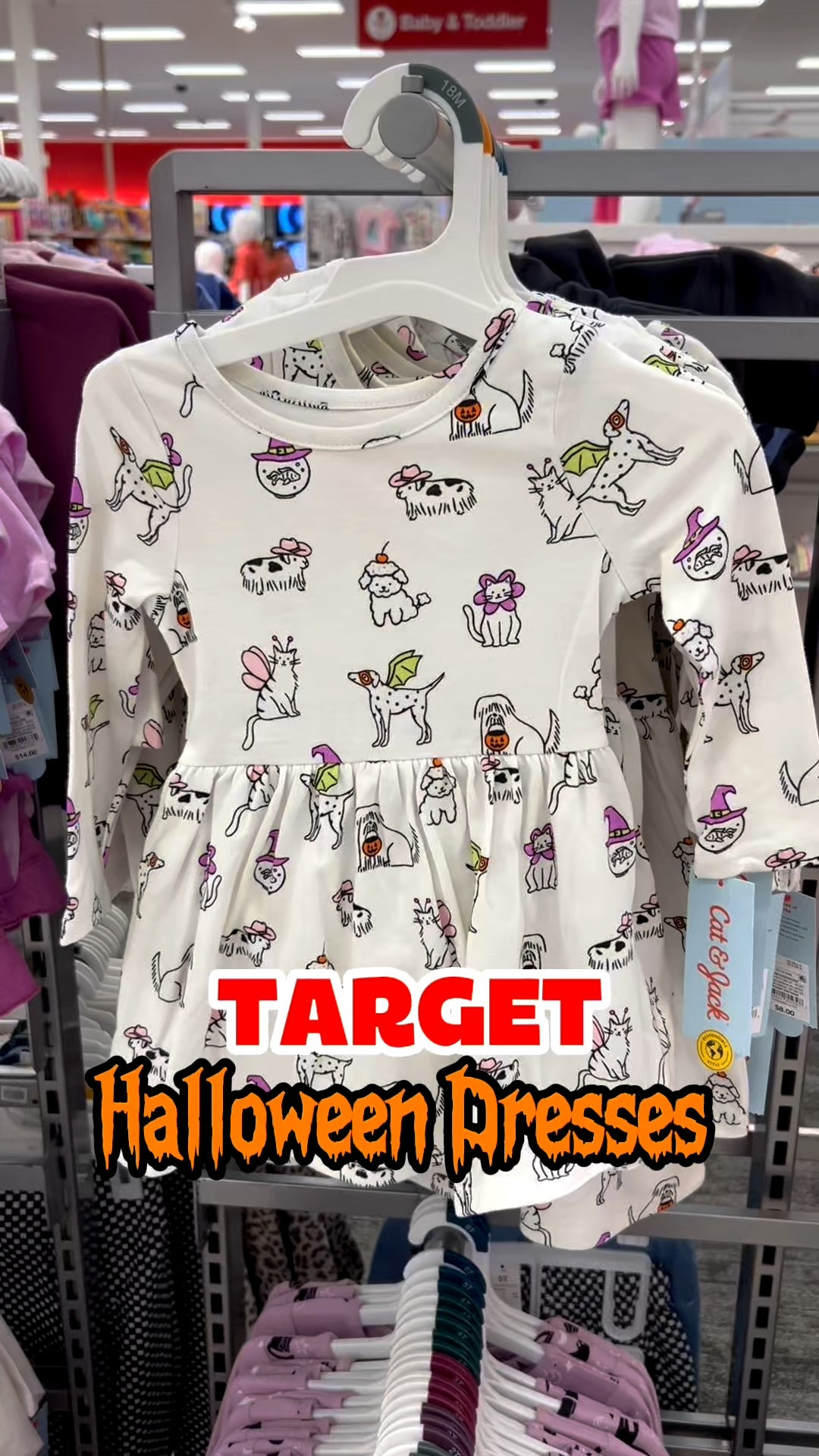 🎯TARGET🎯
Halloween is just 2 months away. Time to start planning festive outfits🎃 Toddler girl Halloween dresses! Most come in short or long sleeve options. Online and in-store now👻

SHOP the LTK 🔗LiNK in BiO🔗
LiKE & FOLLOW for more 

#target #targetkids #halloween #halloweenoutfit #toddlergirl


#LTKKids #LTKSeasonal #LTKautumn