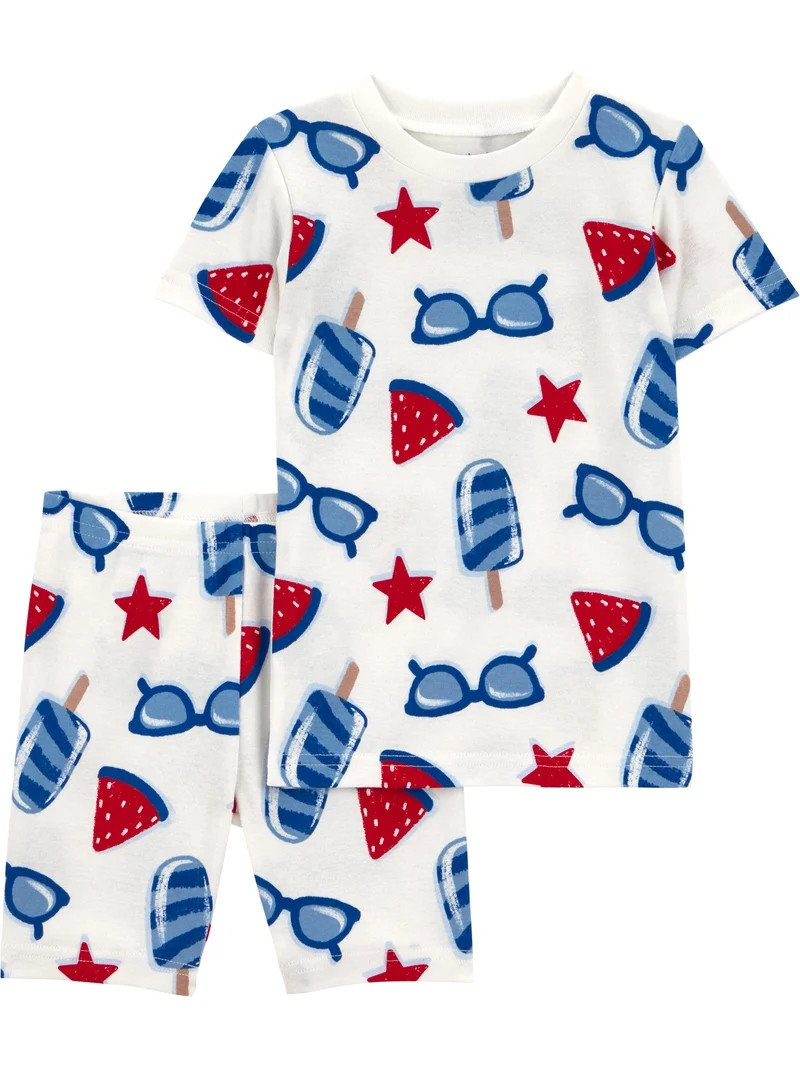 Carter's Child of Mine Toddler Pajama Set, 2-Piece, Sizes 12M-5T | Walmart (US)