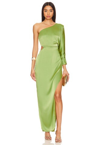 ASTR the Label Amari Dress in Green from Revolve.com | Revolve Clothing (Global)