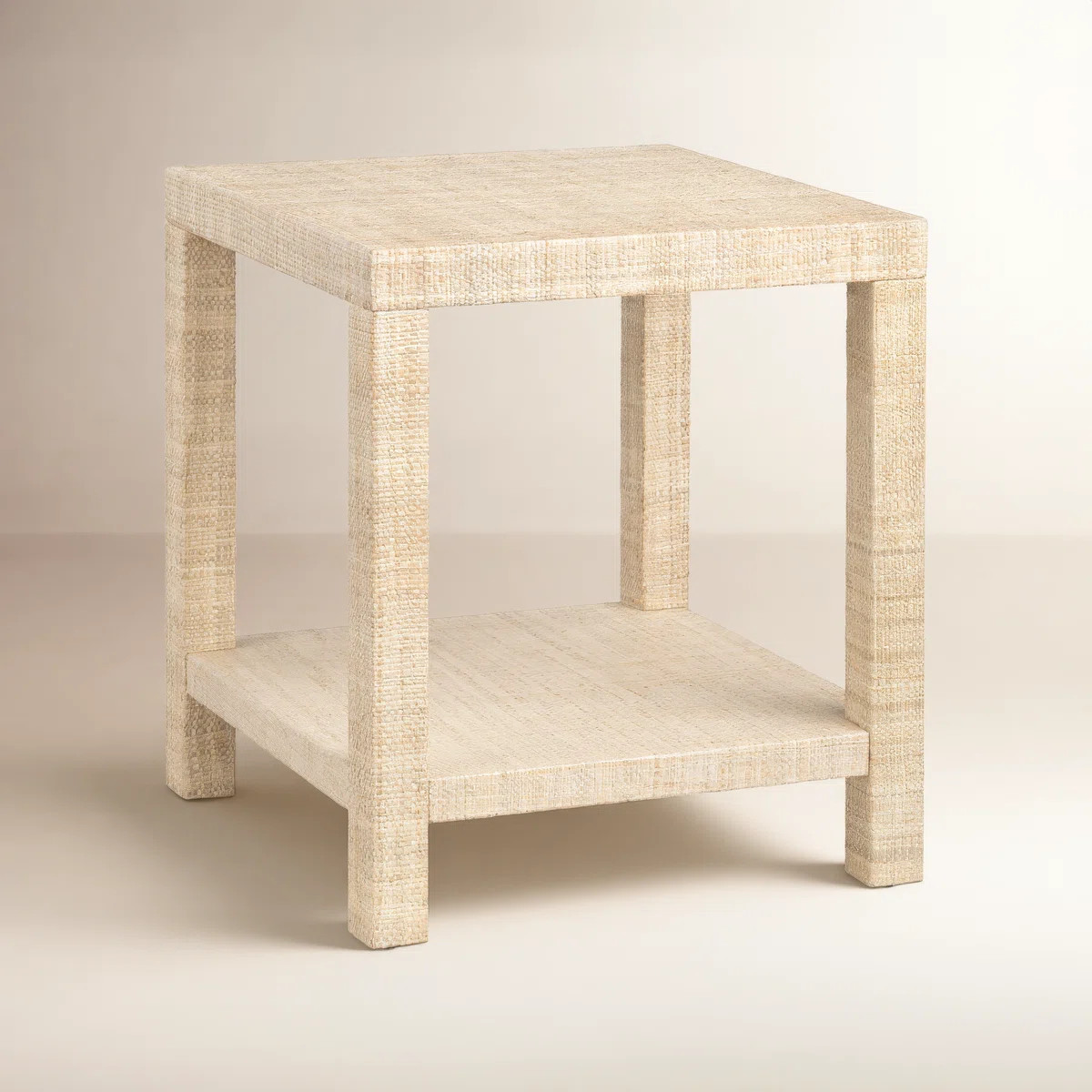 Shinda Raffia Square End Table | Wayfair North America