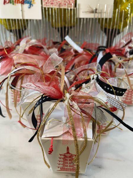 Party favor time! I hosted a hibachi birthday dinner for my daughter and curated these adorable party favors using all of the linked items below. Such a hit! I used repurposed ribbon… so fun!

#LTKparties #LTKhome #LTKfindsunder50