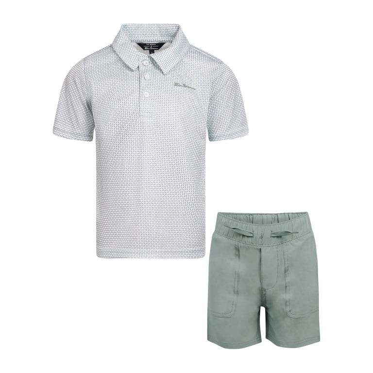 Ben Sherman Clothes Boys\u2019 2-Piece Tech Polo Short Outfit Set \u2013 Includes Short Sleeve Po... | Walmart (US)