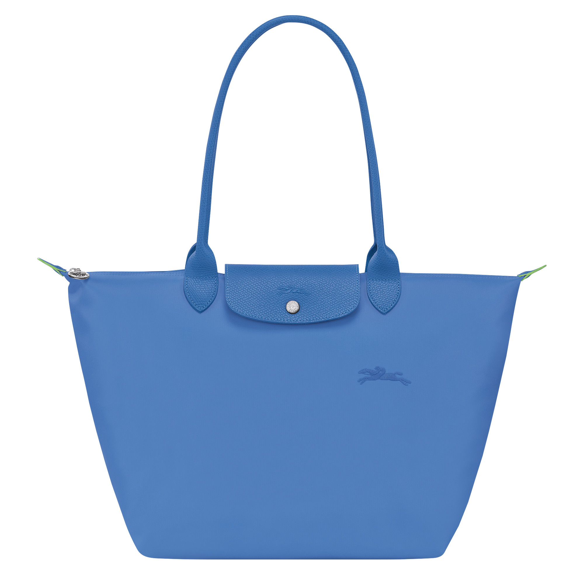 Le Pliage Green L Tote bag Cornflower - Recycled canvas | Longchamp CA | Longchamp