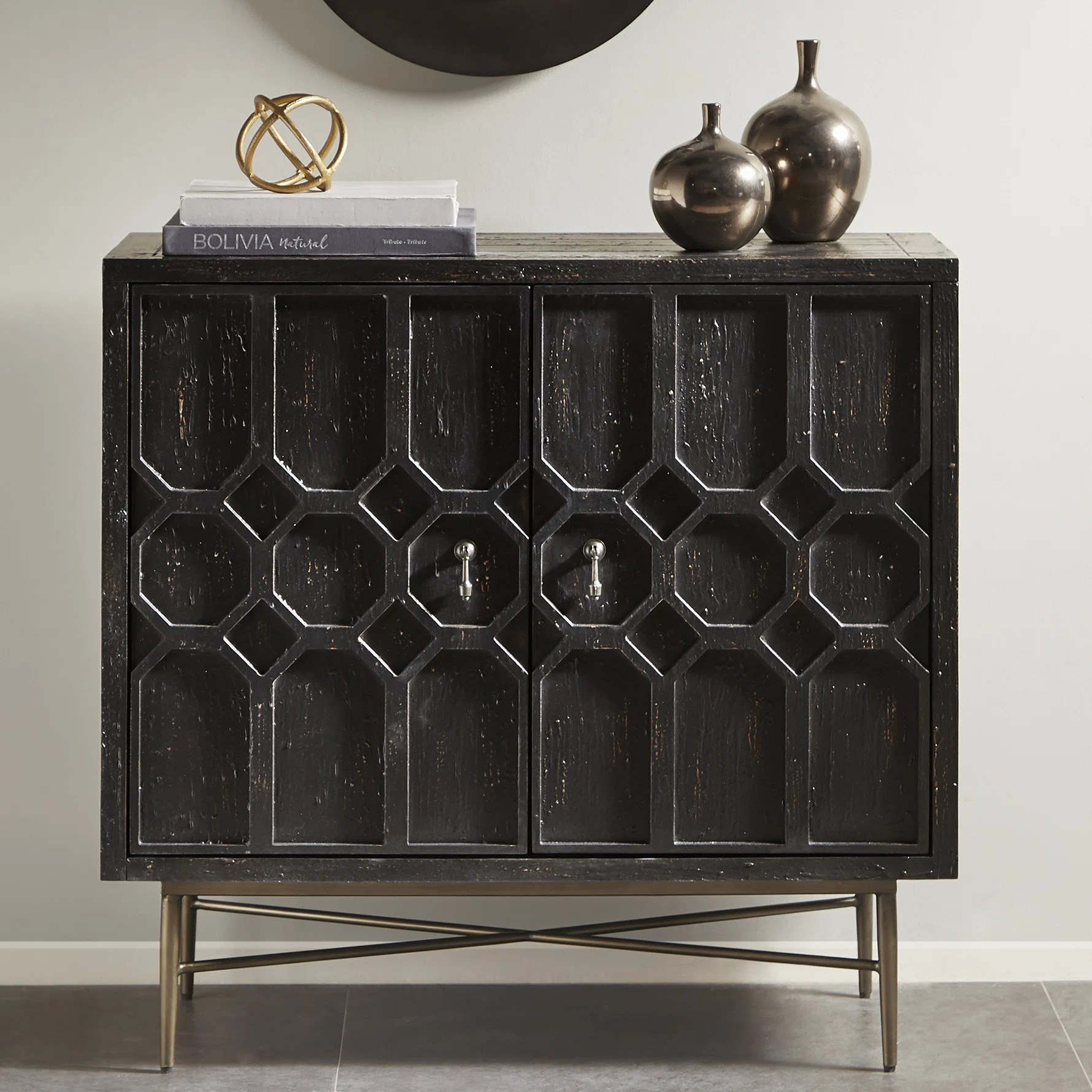 Langley Street Hargrave 2-Door Accent Cabinet & Reviews | Wayfair | Wayfair North America