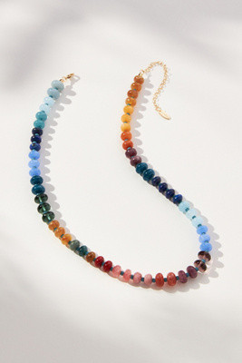 Rainbow Stone Necklace | Anthropologie (US)