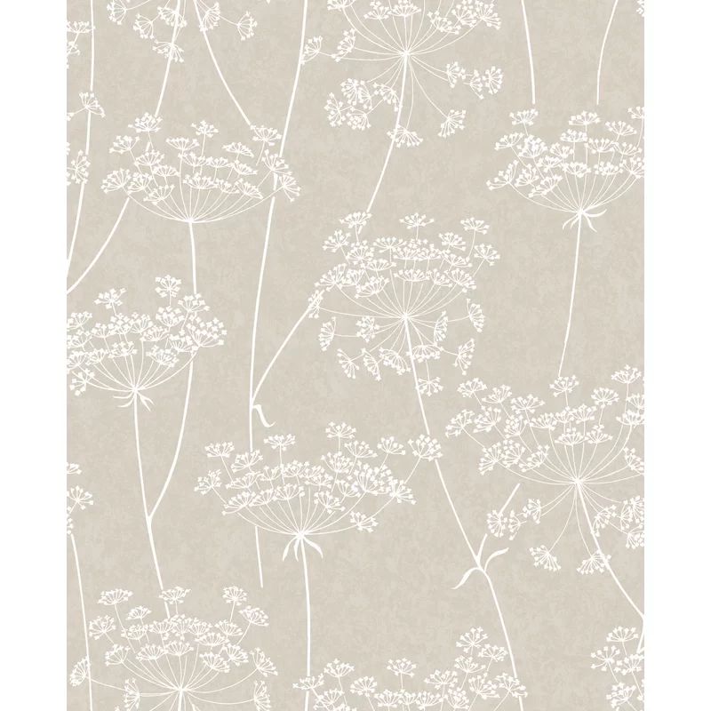 Innocence Modern Floral Wallpaper | Wayfair North America