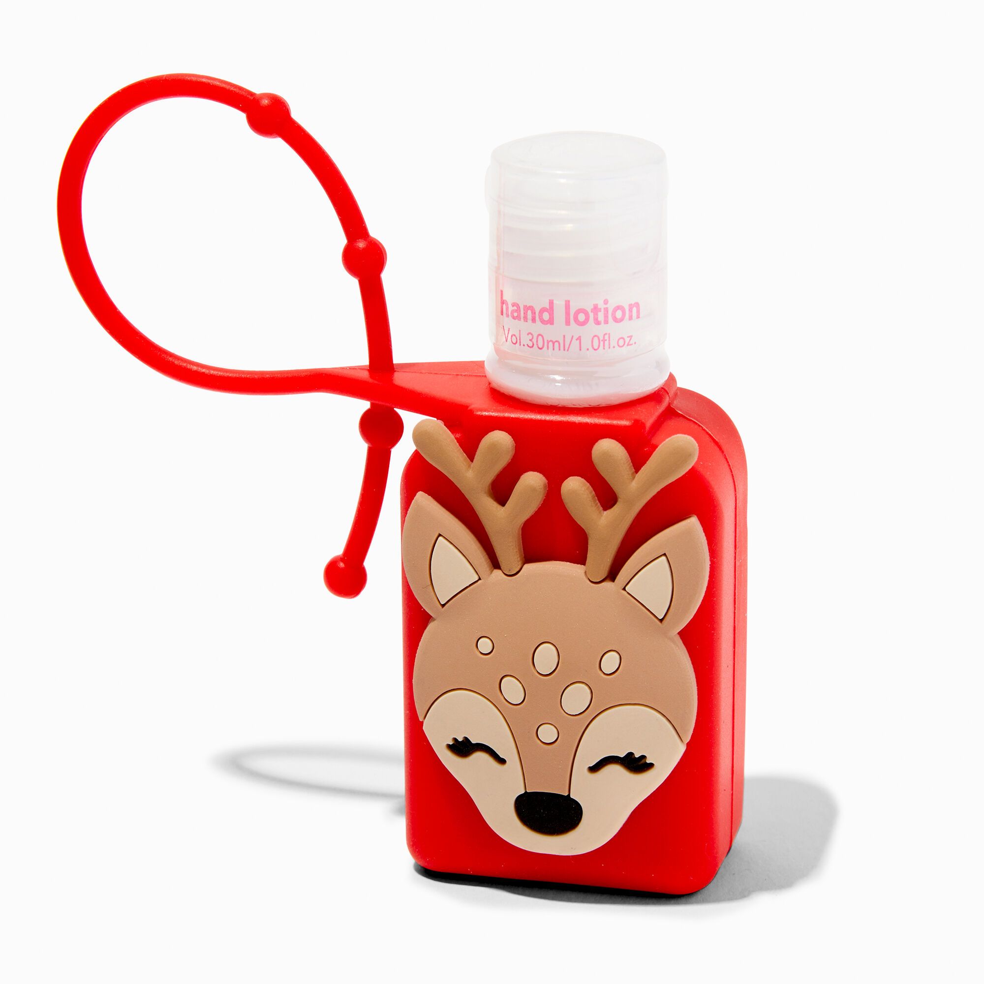 Christmas Reindeer Hand Lotion - Strawberry | Claire's (US)