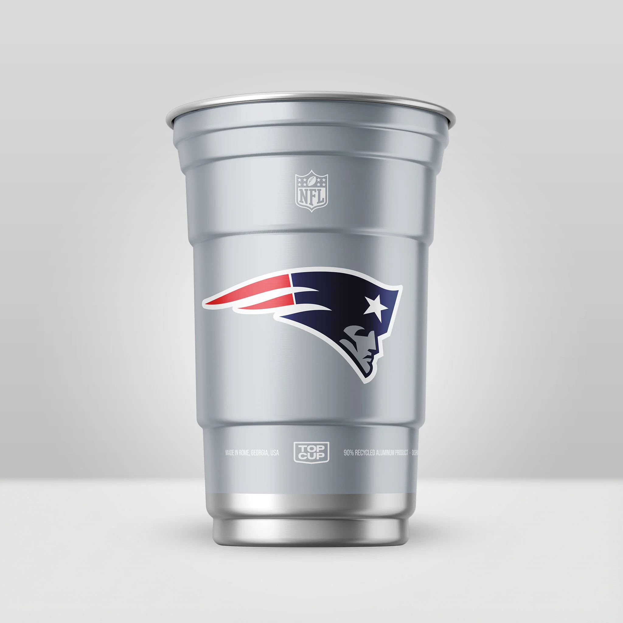 Top Cup New England Patriots NFL Aluminum Cup | Top Cup