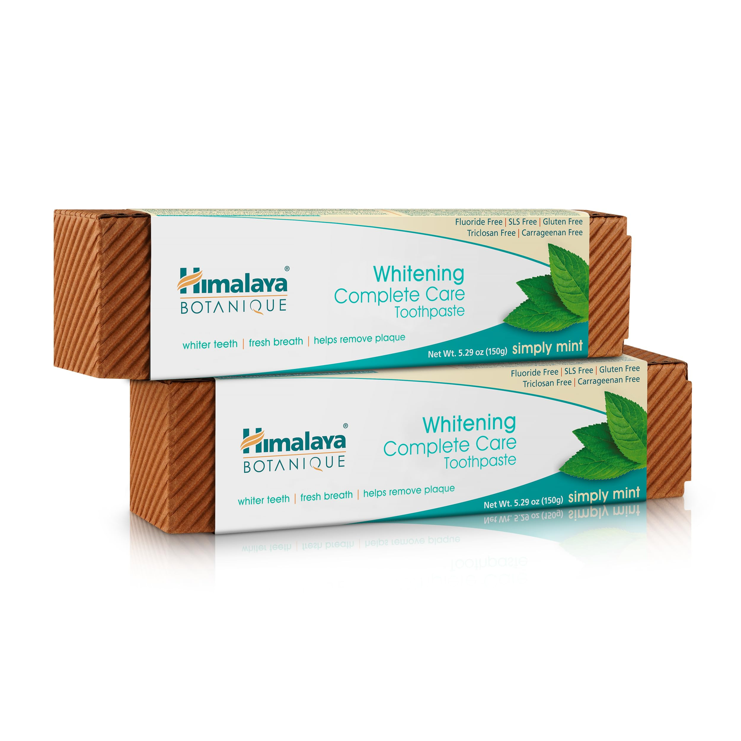 Himalaya Botanique Whitening Complete Care Toothpaste, Teeth Whitening, Fights Plaque, Fluoride F... | Amazon (US)