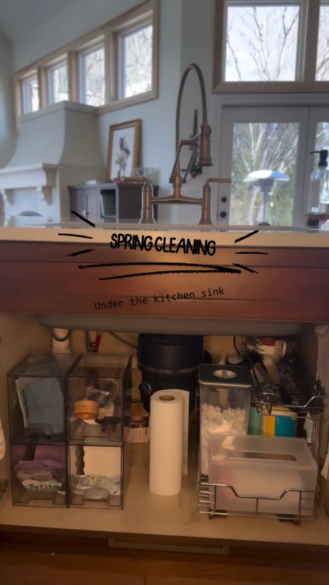 Order in the small places creates peace in the loud ones.

This isn’t about bins.
It’s about lowering the mental load.

When everything has a place, you stop overbuying, overthinking, and overcomplicating. Simple daily movements become seamless instead of frustrating. 

Fifteen quiet minutes can change how your whole week feels.

Start with one cabinet.

I linked my favorite under the sink organization tools and cleaning supplies 🫧🧼 

#homesystems #intentionalmotherhood #selfimprovement #midweekmotivation #organizedhome

#LTKHome #LTKdayinmylife #LTKmorningroutine