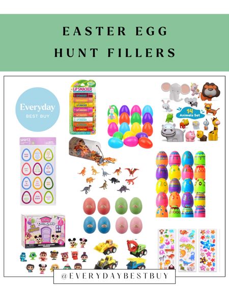 If you are hosting an Easter egg hunt or hiding for your kids, I have got you covered with what the essentials are for a fun time that doesn’t include candy! From different size option eggs to cute fillers that are sure to make the hunt fun for all! 

#LTKfamily #LTKSeasonal