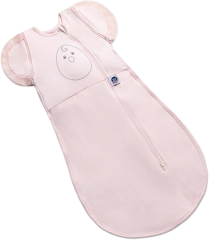 Nested Bean Zen One - Gently Weighted Swaddle, Newborn, 6.5-11 lbs, Arms Free/in/Out Swaddle, Hel... | Amazon (US)