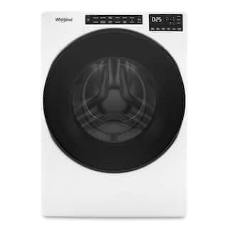 4.5 cu. ft. Front Load Washer with Steam, Quick Wash Cycle and Vibration Control Technology in White, ADA Compliant | The Home Depot