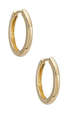 Zoe Lev 14k Gold Large Huggie Earrings in Gold from Revolve.com | Revolve Clothing (Global)