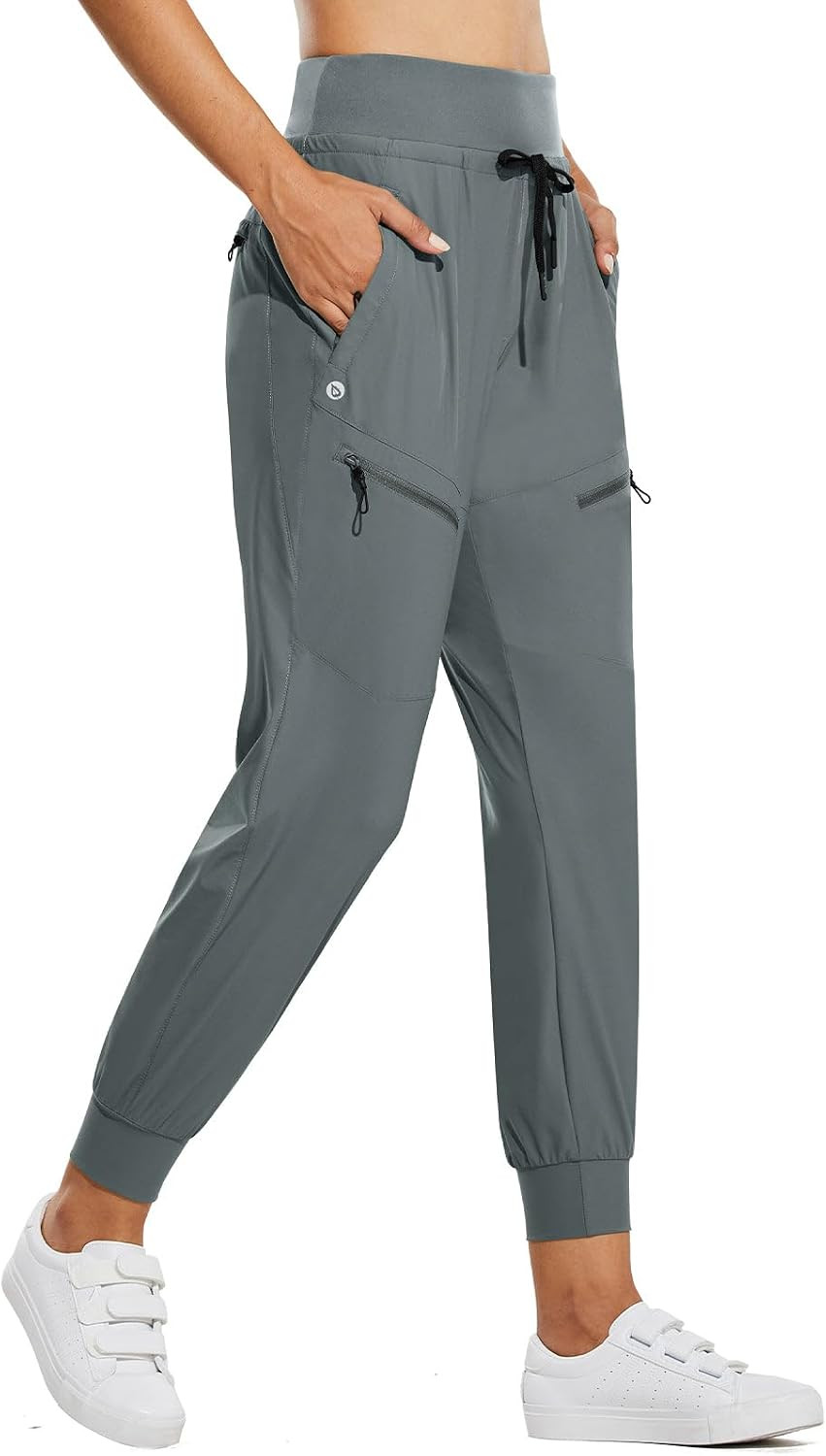 baleaf Women's Lightweight Hiking Pants with 5 Zippered Pockets | Amazon (US)