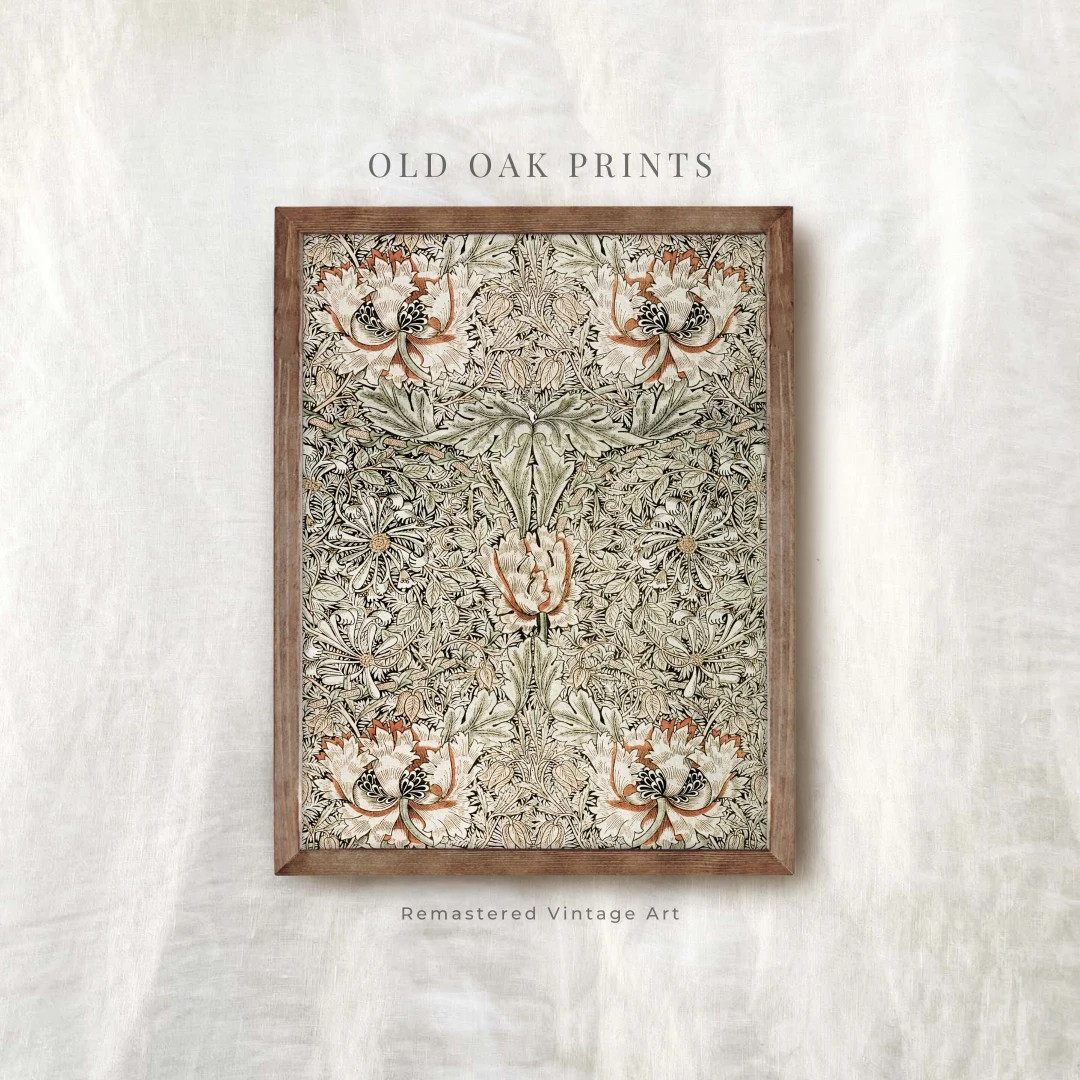 Vintage Tapestry Wall Art Textile Wall Art Modern Farmhouse PRINTABLE Download 263 - Etsy | Etsy (US)