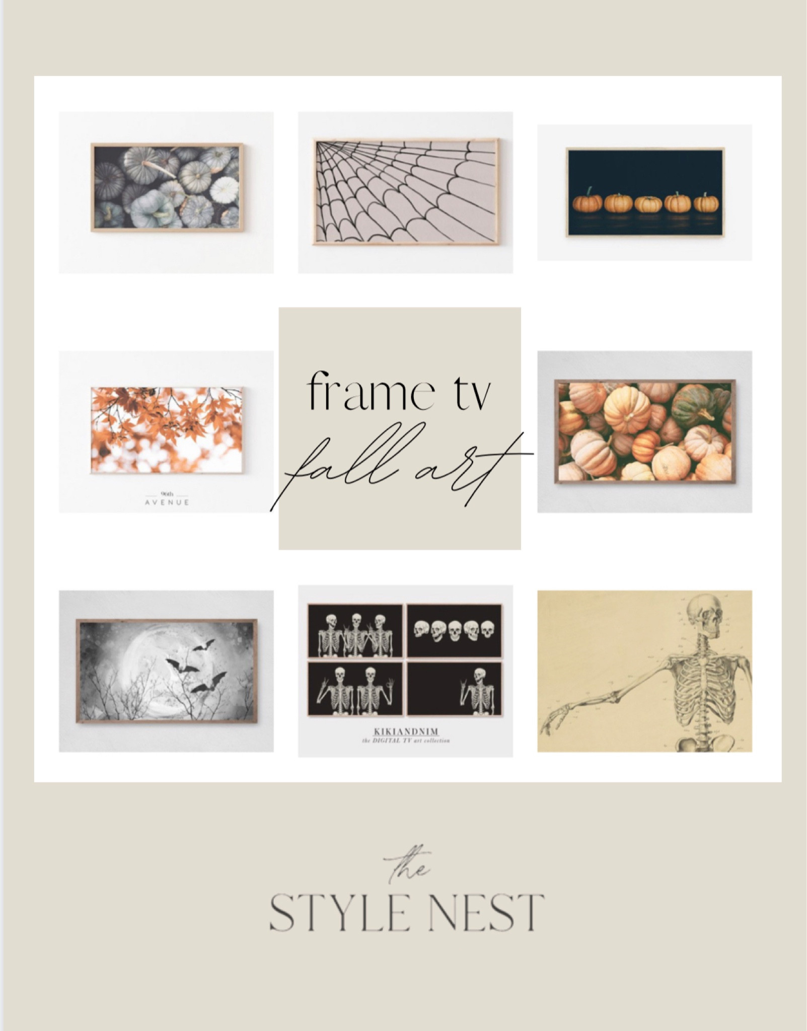 Fall art for your Samsung frame tv #feamerv #fallhomedecor #fallframeart #home #decor 

#LTKhome #LTKSeasonal #LTKstyletip
