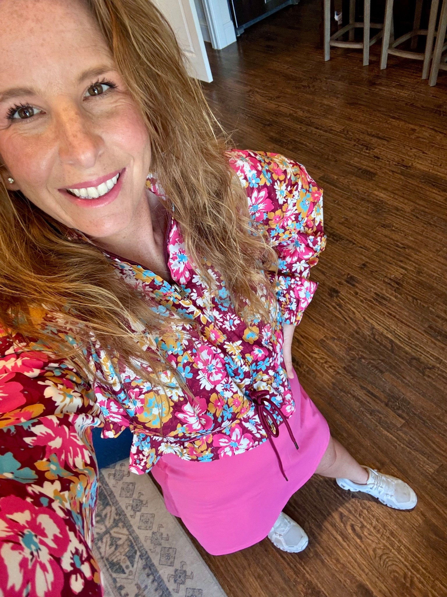 OOTD. The windbreaker sleeves can come off too! 

#LTKPetite #LTKActive #LTKSaleAlert