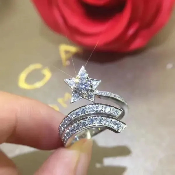 Elegant Star Style rings Bracelets about ---17.5cm necklace about --- 44cm for Women Style Gold R... | DHGate