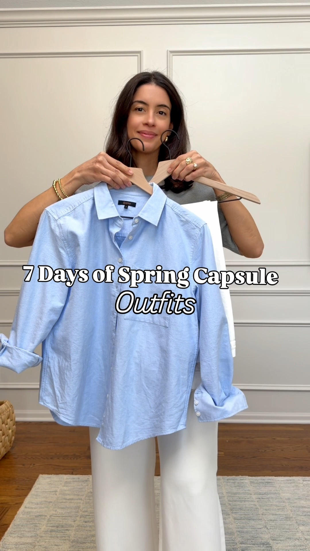 Go-to spring combo 🤍 Blue button-down + white jeans. Easy, polished, and always works. Styled with loafers, sunglasses, and a classic bag.

Sizing:
Shirt: Size Small 
Jeans: Size 27 (TTS, has stretch)
Loafers: TTS

Also Linked similar options for the jeans and sunglasses!!!

#LTKMothersDay #LTKootd #LTKgrwm