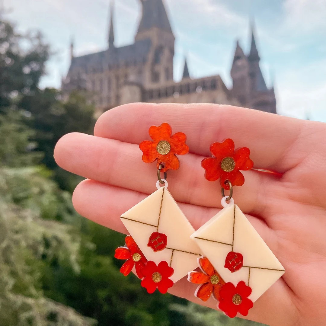 Letter Earrings Acrylic Earrings - Etsy | Etsy (US)