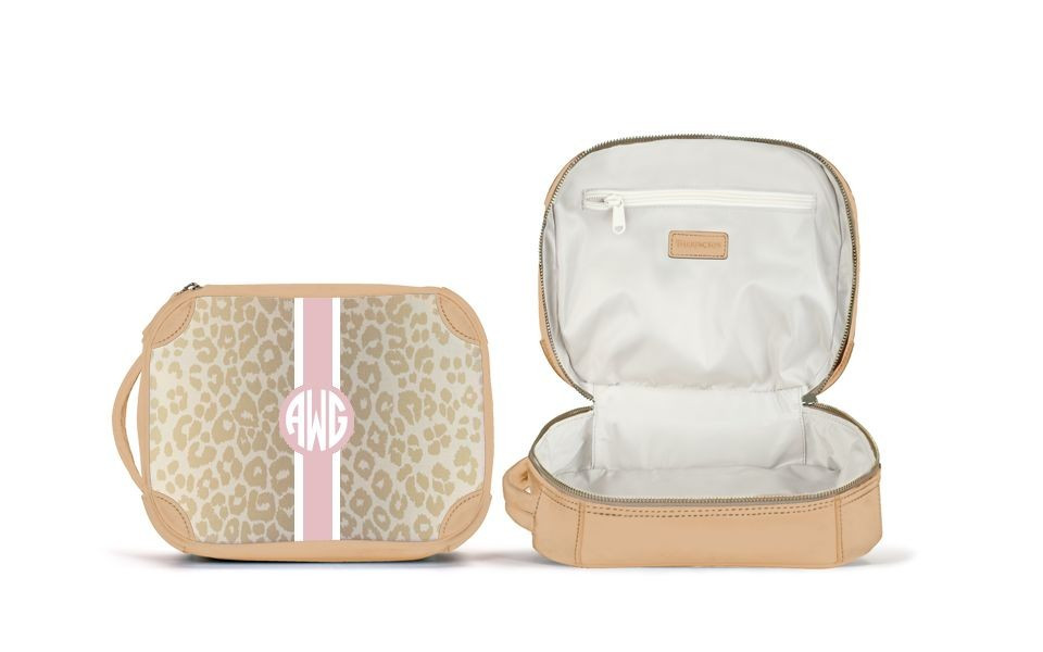 Cosmetic Kit - Monogram Stripe | Barrington Gifts