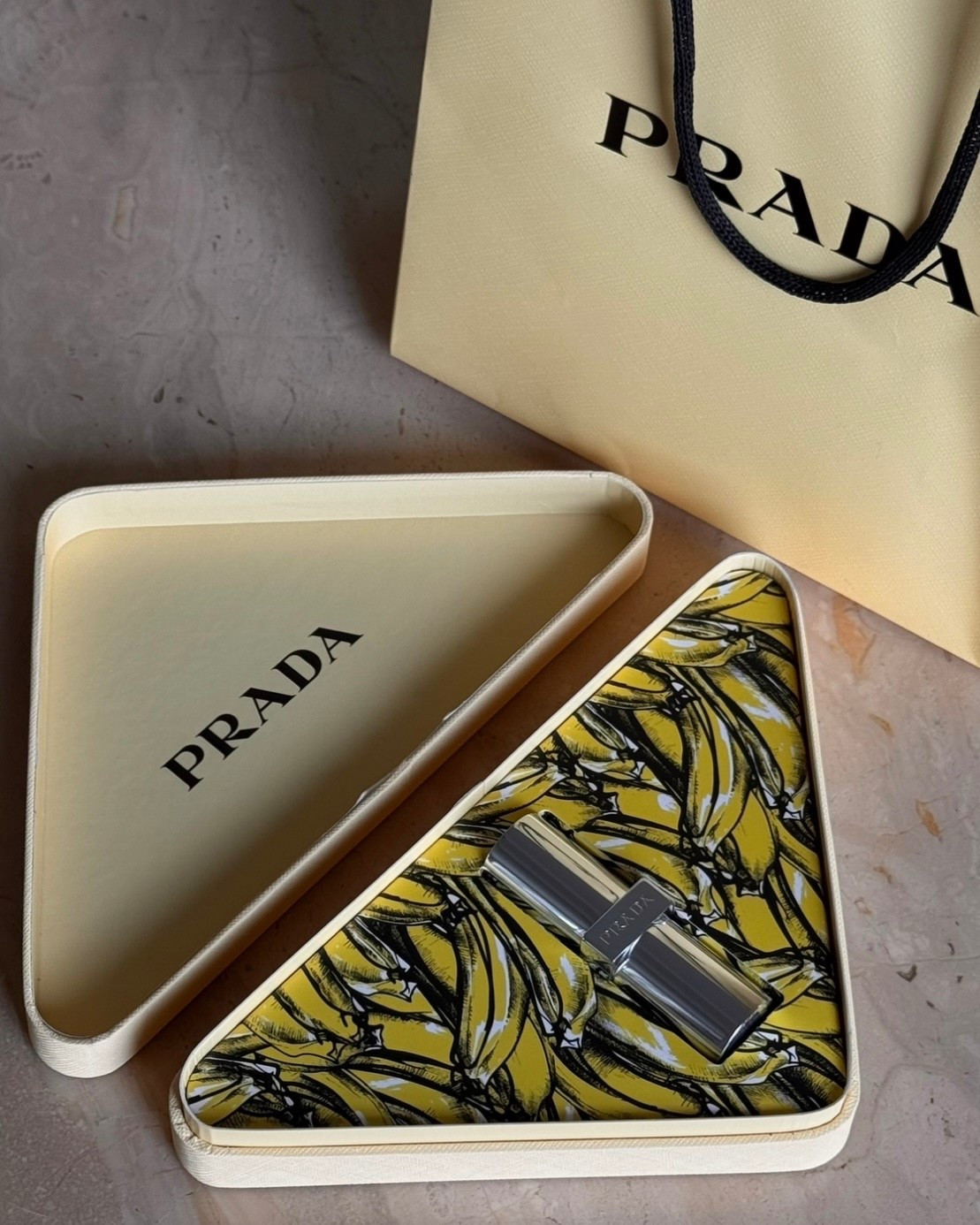🍌 👄 Prada beauty lip balm 

#LTKBeauty #LTKU