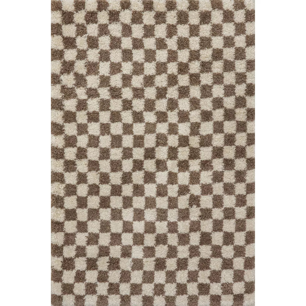 Nuloom Adelaide Mid-Century Checkered Shag Indoor Area Rug | Target