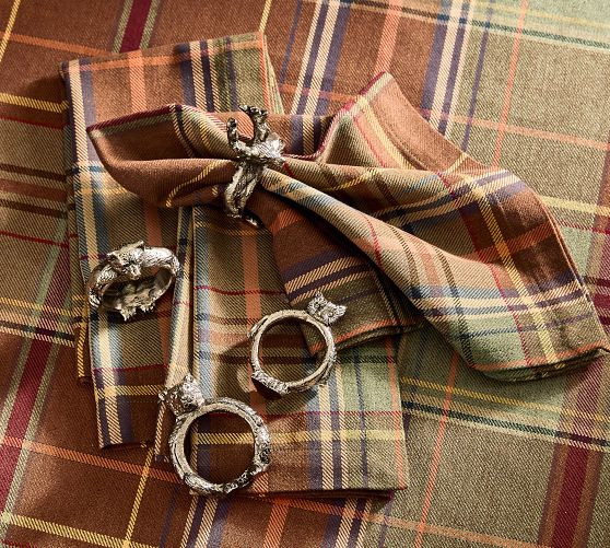 Fantastical Forest Napkin Rings - Mixed Set of 4 | Pottery Barn (US)