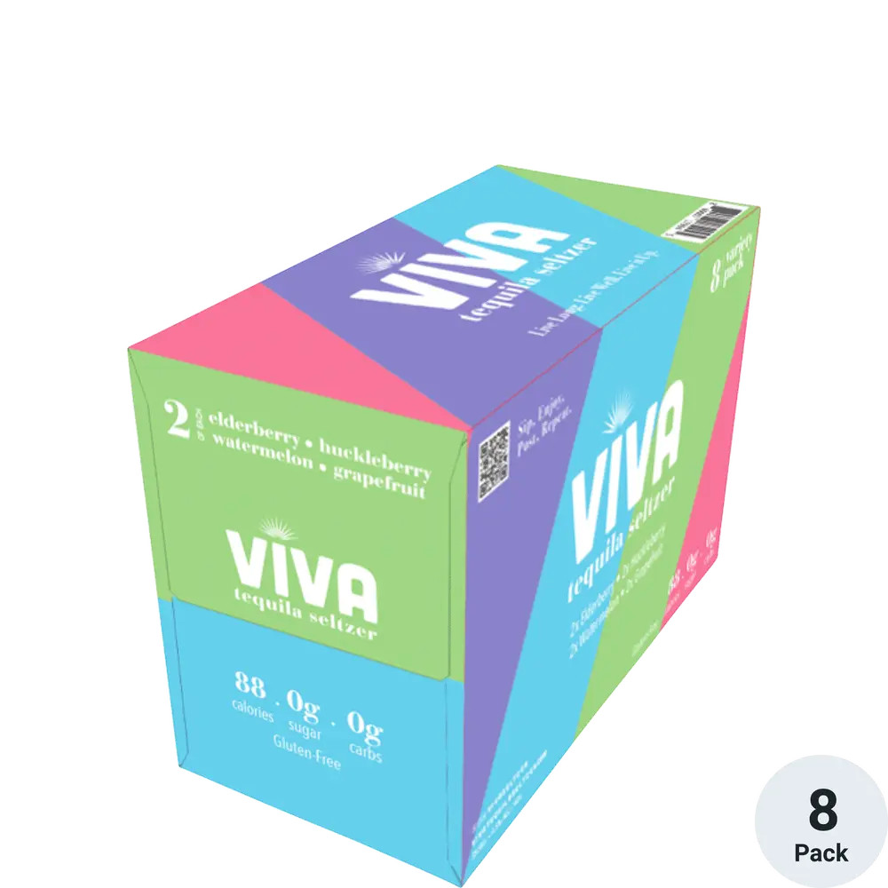 Viva Tequila Seltzer OG Sampler Pack | Total Wine