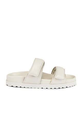x Pernille Teisbaek Leather Platform Sandal | FWRD 