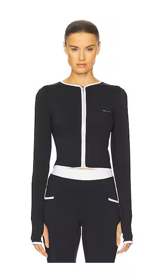 Skylar Jacket in Black & White | Revolve Clothing (Global)